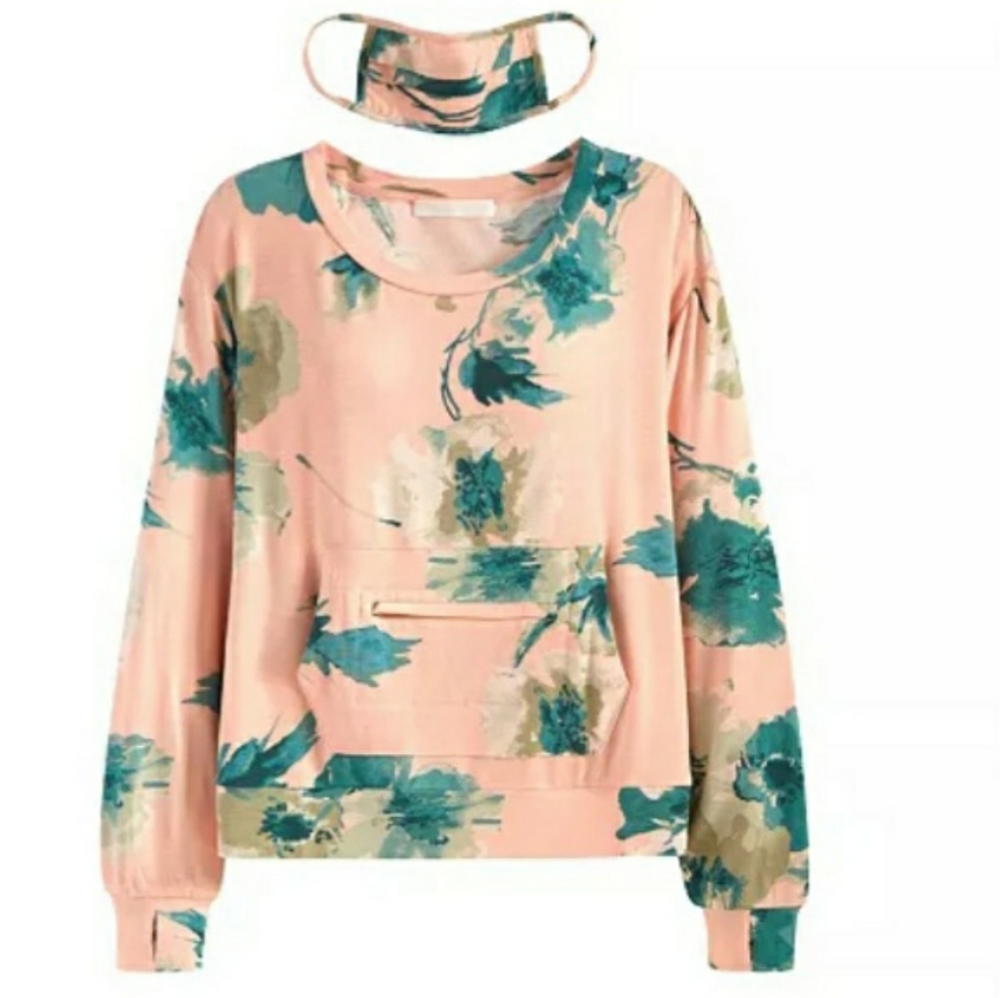 Adyson Parker pullover top with mask